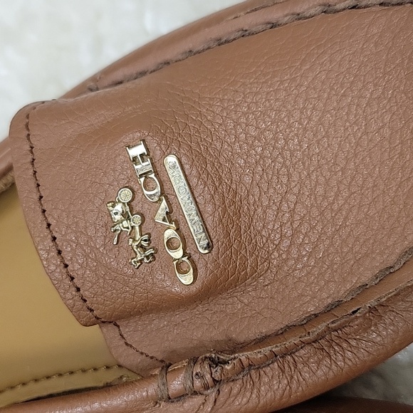 Coach opal brown loafers, size 6 - Picture 3 of 12
